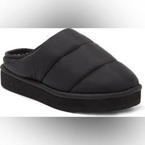 NWT Loeffler Randall Black Puffer Slides size 7.5
